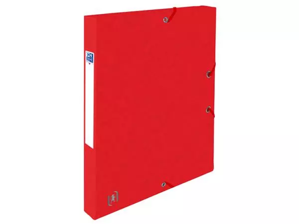 Een Elastobox Oxford Top File+ A4 25mm rood koop je bij MV Kantoortechniek B.V.