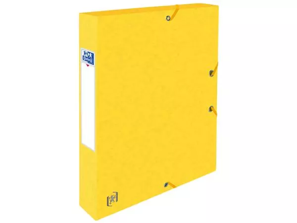 Een Elastobox Oxford Top File+ A4 40mm geel koop je bij MV Kantoortechniek B.V.