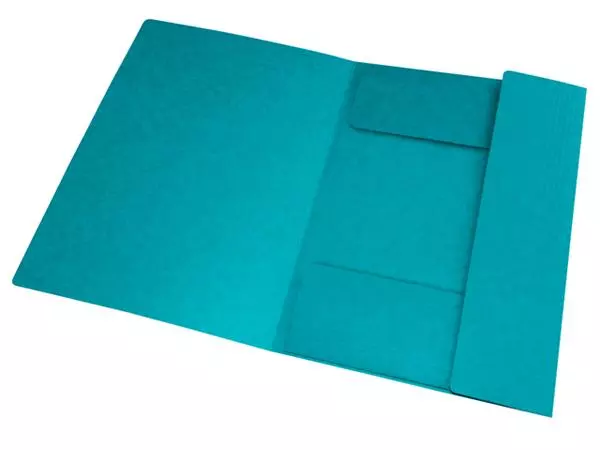 Een Elastomap Oxford Top File+ A4 aqua koop je bij NiceSupplies.nl