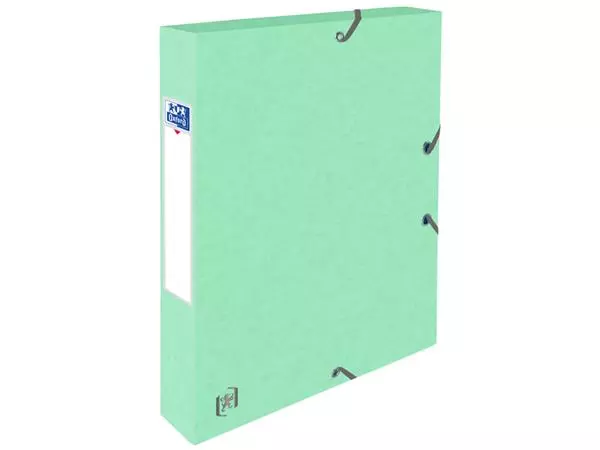 Een Elastobox Oxford Top File+ A4 40mm pastel assorti 4 stuks koop je bij Buro De Peuter