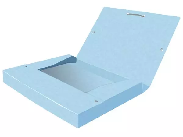 Een ELASTOBOX OXFORD TOP FILE+ A4 40MM ASSORTI PAK 4 koop je bij Kantoorvakhandel van der Heijde