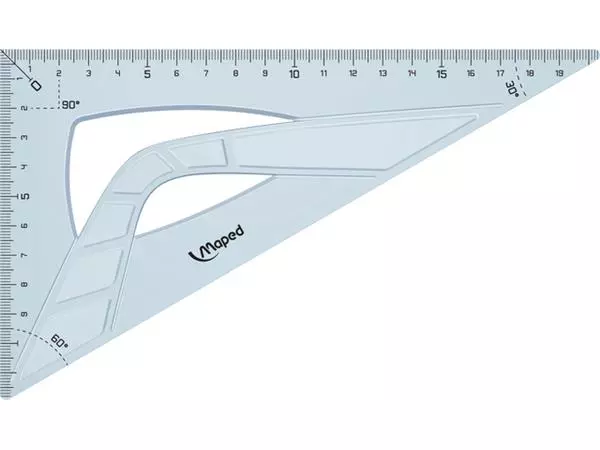 Een Tekendriehoek Maped 21cm 60 graden koop je bij NiceSupplies.nl