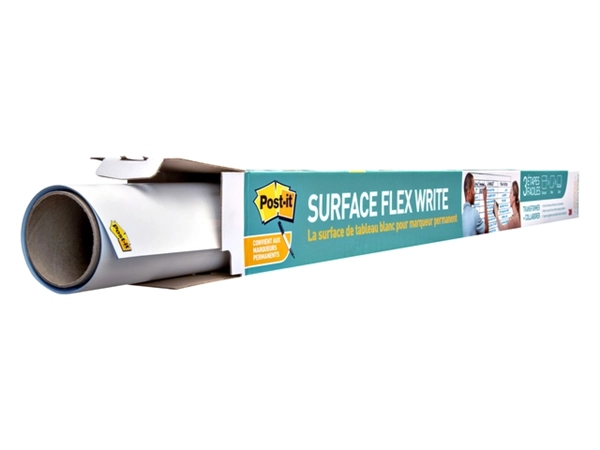 Een Whiteboardfolie Post-it Super Sticky Flex Write Surface 121,9x182,9cm wit koop je bij Unimark Office B.V.