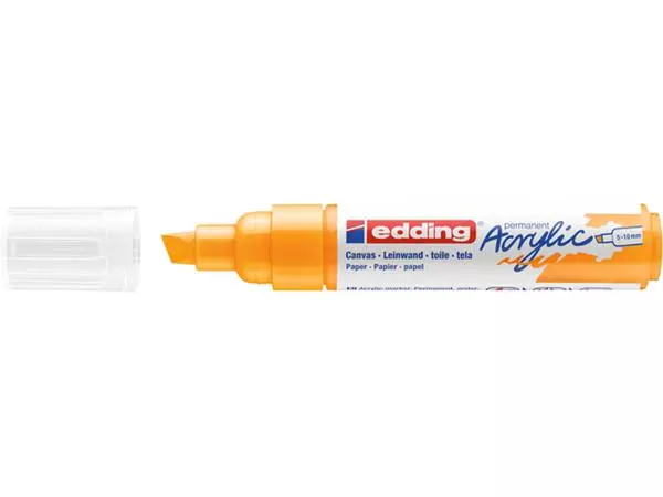 Een ACRYLMARKER EDDING E-5000 BREED ZONNEGEEL koop je bij Kantoorvakhandel van der Heijde