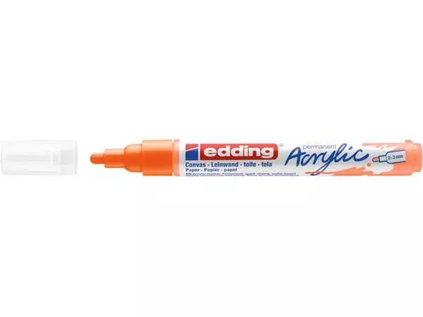 Een Acrylmarker edding e-5100 medium neon oranje koop je bij Unimark Office B.V.