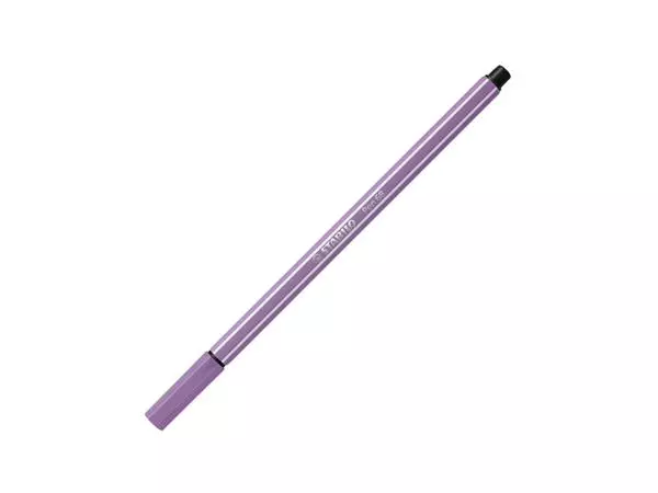Een Viltstift STABILO Pen 68/62 medium pruimenpaars koop je bij Unimark Office B.V.