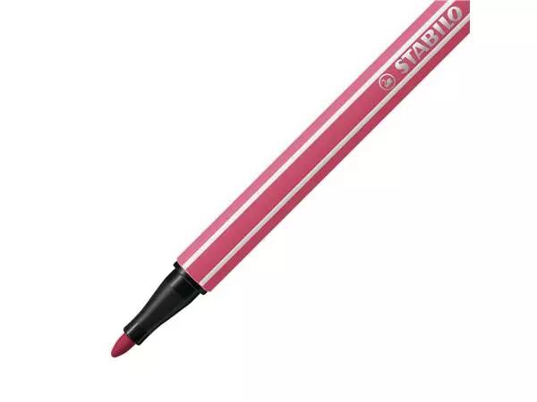 Een VILTSTIFT STABILO PEN 68/49 M AARDBEIENROOD koop je bij Kantoorvakhandel van der Heijde