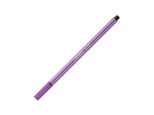 Een Viltstift STABILO Pen 68/60 medium vergrijsd violet koop je bij Van Hoye Kantoor BV