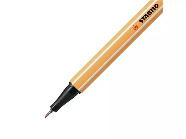 Een Fineliner STABILO point 88/47 fijn roestig rood koop je bij NiceSupplies.nl