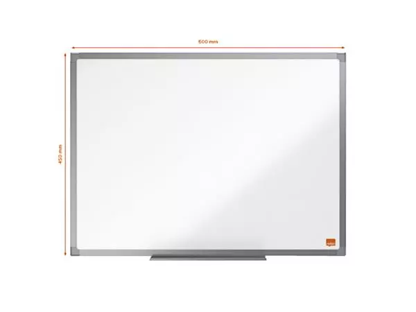 Een Whiteboard Nobo Essence Magnetisch 45x60cm staal koop je bij Kantoorvakhandel van der Heijde