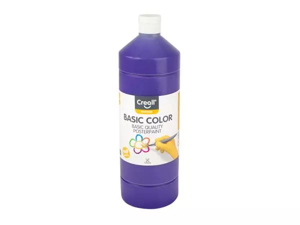 Een Plakkaatverf Creall basic paars 1000ml koop je bij QuickOffice BV