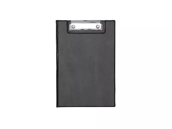 Een Klembordmap MAUL A5 staand met penlus PVC zwart koop je bij KantoorProfi België BV