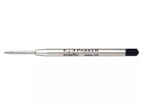 Een Balpenvulling Parker Quinkflow medium zwart blister à 3 stuks koop je bij Unimark Office B.V.