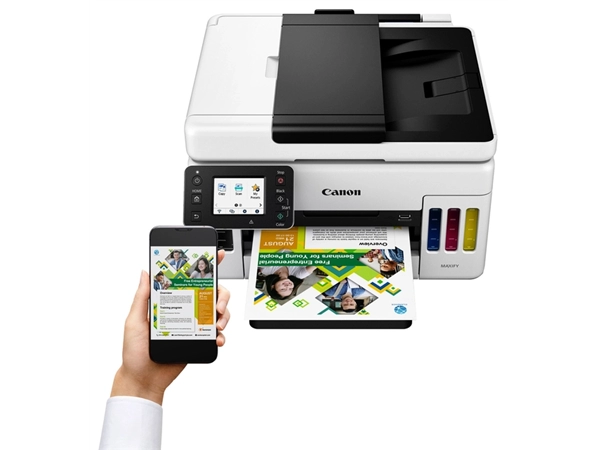 Een MULTIFUNCTIONAL INKTJET CANON MAXIFY GX6050 koop je bij Kantoorvakhandel van der Heijde