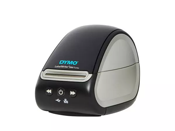 Een Labelprinter Dymo LabelWriter 550 Turbo desktop zwart koop je bij EconOffice