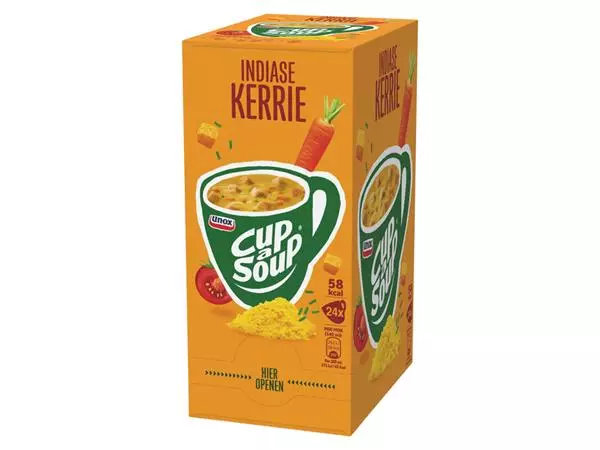 Een Cup-a-Soup Unox Indiase kerrie 140ml koop je bij NiceSupplies.nl