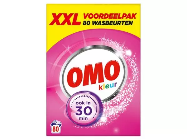 Een Wasmiddel Omo Color poeder 80scoops 4,73KG koop je bij EconOffice