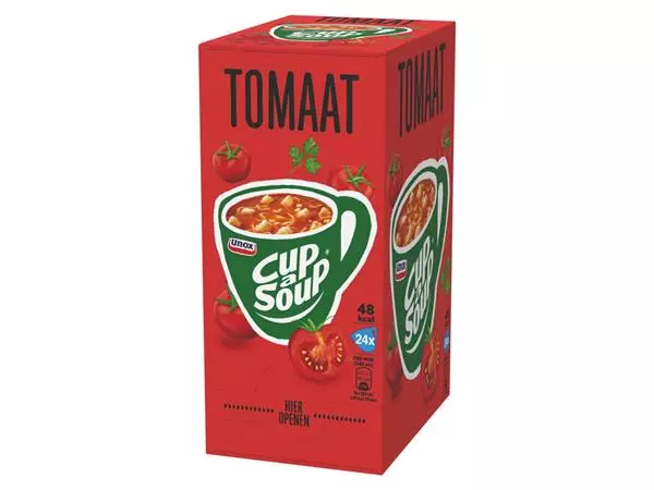 Een Cup-a-Soup Unox tomaat 24x140ml koop je bij Unimark Office B.V.