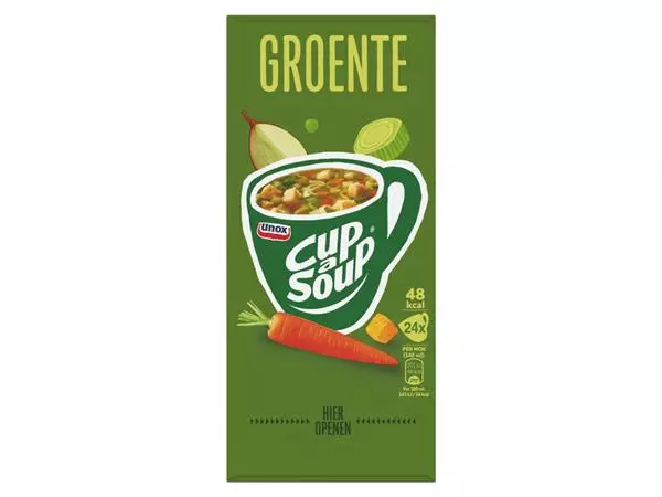 Een Cup-a-Soup Unox groente 140ml koop je bij KantoorProfi België BV