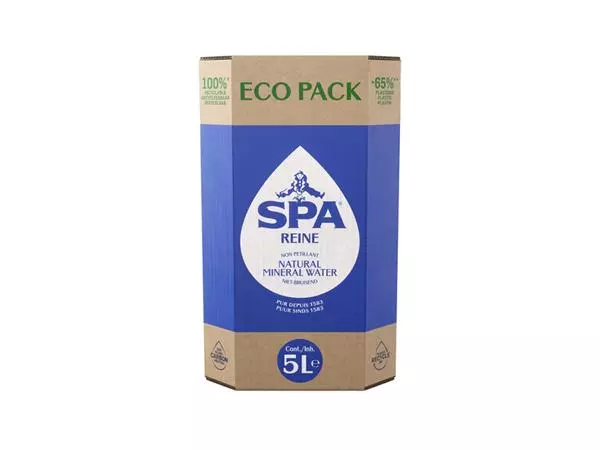 Een Water Spa Reine blauw Eco Pack 5 liter koop je bij EconOffice