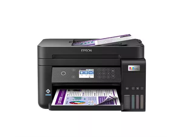 Een Multifunctional inktjet printer Epson Ecotank ET-3850 koop je bij KantoorProfi België BV