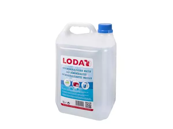 Een Water Loda gedemineraliseerd 5l koop je bij Van Leeuwen Boeken- en kantoorartikelen