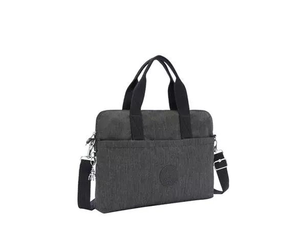 Een Laptoptas Kipling Elsil Black Peppery koop je bij Buro De Peuter