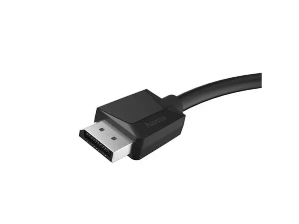 Een Kabel Hama Displayport 1,5 meter zwart koop je bij NiceSupplies.nl