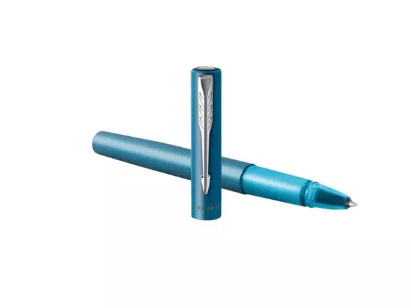 Een Rollerpen Parker Vector XL teal medium koop je bij Buro De Peuter