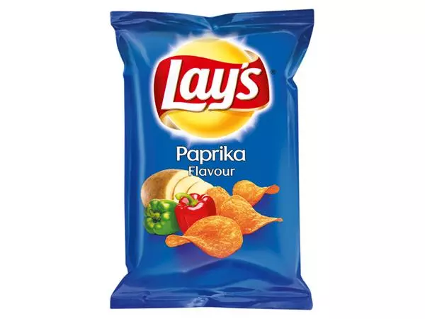 Een Chips Lay's Paprika 40gr koop je bij MV Kantoortechniek B.V.