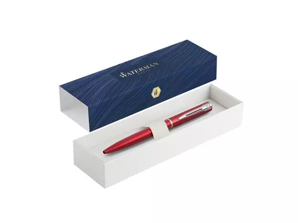 Een Balpen Waterman Allure red lacquer CT medium koop je bij Buro De Peuter