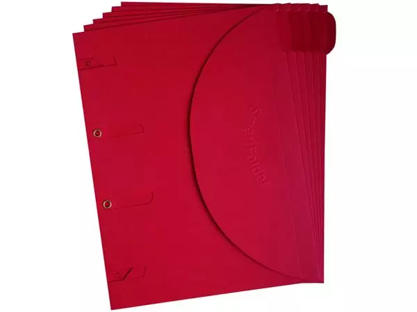 Een Smartfolder Tarifold A4 rood koop je bij Goedkope Kantoorbenodigdheden
