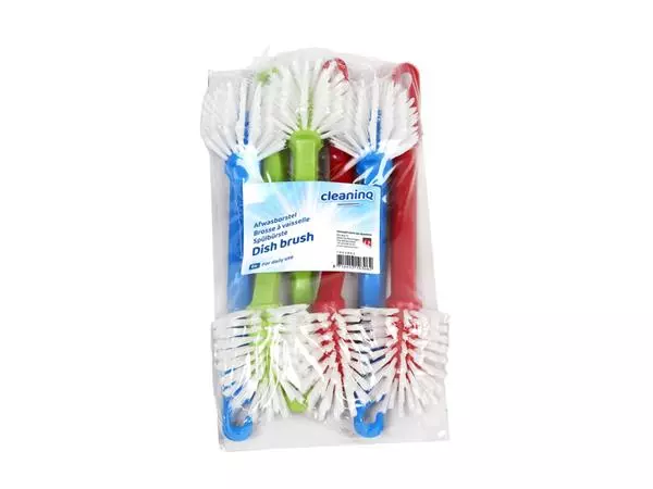 Een Brosse vaisselle Cleaninq assorti lot 6 pièces koop je bij QuickOffice BV