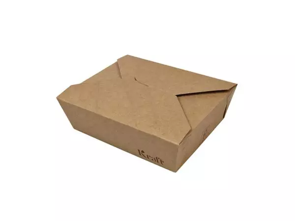 Een Lunch-box IEZZY 1000ml kraft koop je bij KantoorProfi België BV