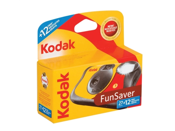 Een Appareil photo Kodak Fun Saver Flash 27+12 ISO 800 koop je bij Van Hoye Kantoor BV