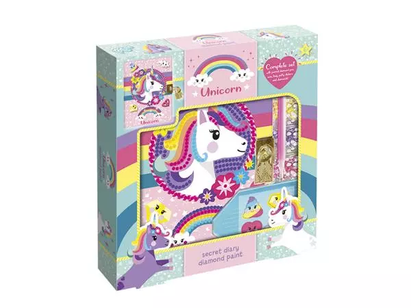 Een Set créatif Totum licorne Journal intime Diamond painting koop je bij Van Hoye Kantoor BV