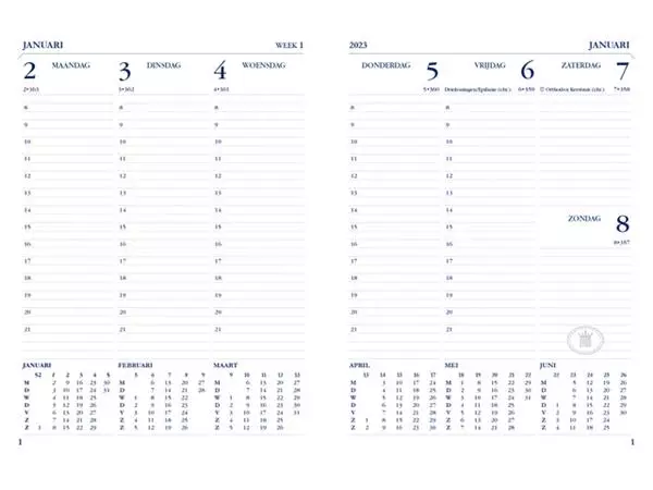 Een Agenda 2025 Ryam Weekplan limited edition 7dagen/2pagina's assorti koop je bij Ziffo Kantoorcentrum BV