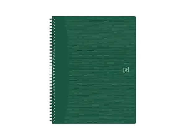 Een Cahier spirale Oxford Origin A4+ ligné 140 pages 80g vert koop je bij QuickOffice BV