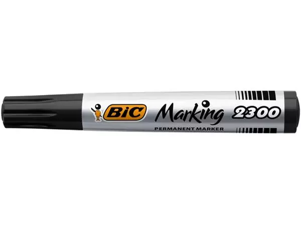 Een Viltstift Bic 2300 ecolutions schuin medium zwart koop je bij NiceSupplies.nl