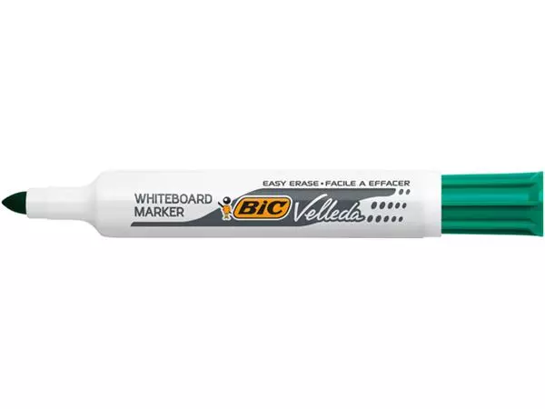 Buy your Felt-tip pen Bic Velleda 1711 whiteboard round large green at QuickOffice BV