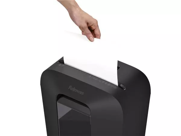 Een PAPIERVERNIETIGER FELLOWES LX70 4X40MM ZWART koop je bij Kantoorvakhandel van der Heijde