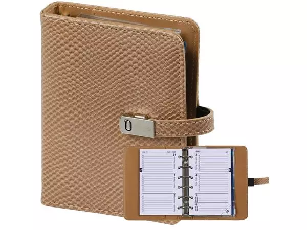 Buy your Organizer Kalpa Pocket incl agenda 2023-2024 7 days/2 pages snake print brown at QuickOffice BV