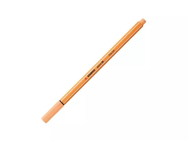 Een Fineliner STABILO point 88/25 fijn pastel oranje koop je bij L&N Partners voor Partners B.V.
