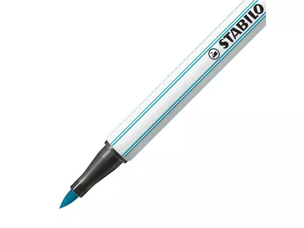 Een BRUSHSTIFT STABILO PEN 68/31 LICHTBLAUW koop je bij Kantoorvakhandel van der Heijde