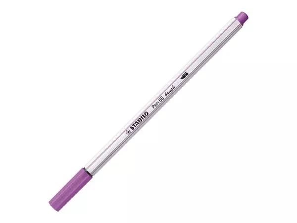 Een Brushstift STABILO Pen 568/60 pruimenpaars koop je bij QuickOffice BV