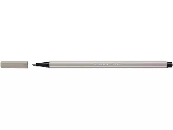 Een Viltstift STABILO Pen 68/93 medium warm grijs koop je bij L&N Partners voor Partners B.V.