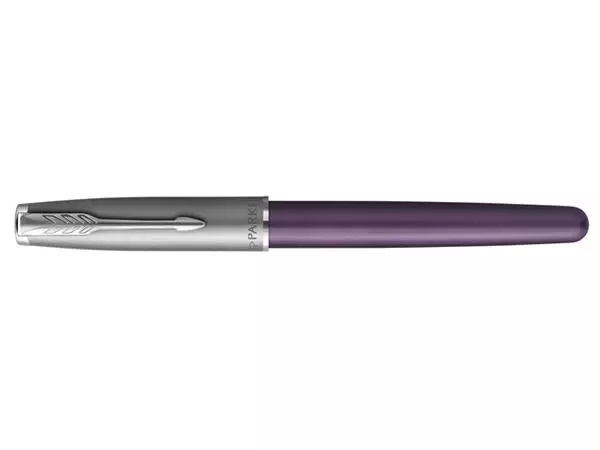 Een Vulpen Parker Sonnet Essential violet lacquer CT fijn koop je bij Unimark Office B.V.