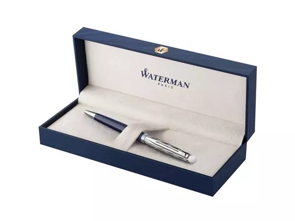 Een Balpen Waterman Hémisphère L'essence du blue lacquer CT medium koop je bij Kantoorvakhandel van der Heijde