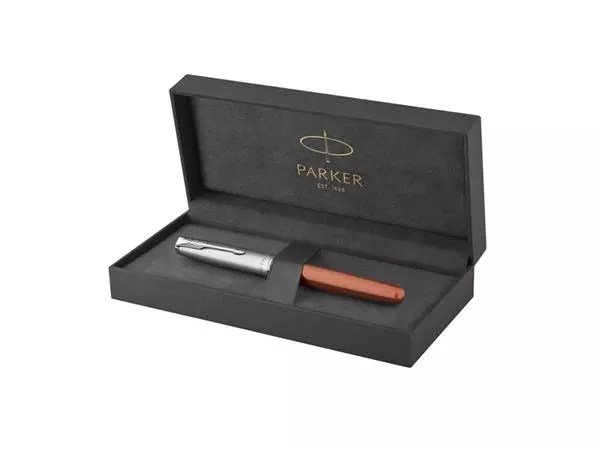 Een Vulpen Parker Sonnet Essential sandblasted orange CT medium koop je bij NiceSupplies.nl