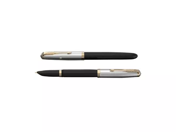 Een Vulpen Parker 51 Premium black GT fijn koop je bij NiceSupplies.nl